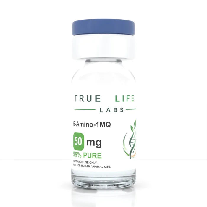 True Life Labs 5-Amino-1MQ 50mg research peptide vial